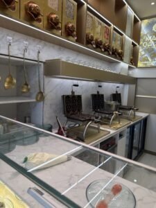 Maison des Goufres kitchen