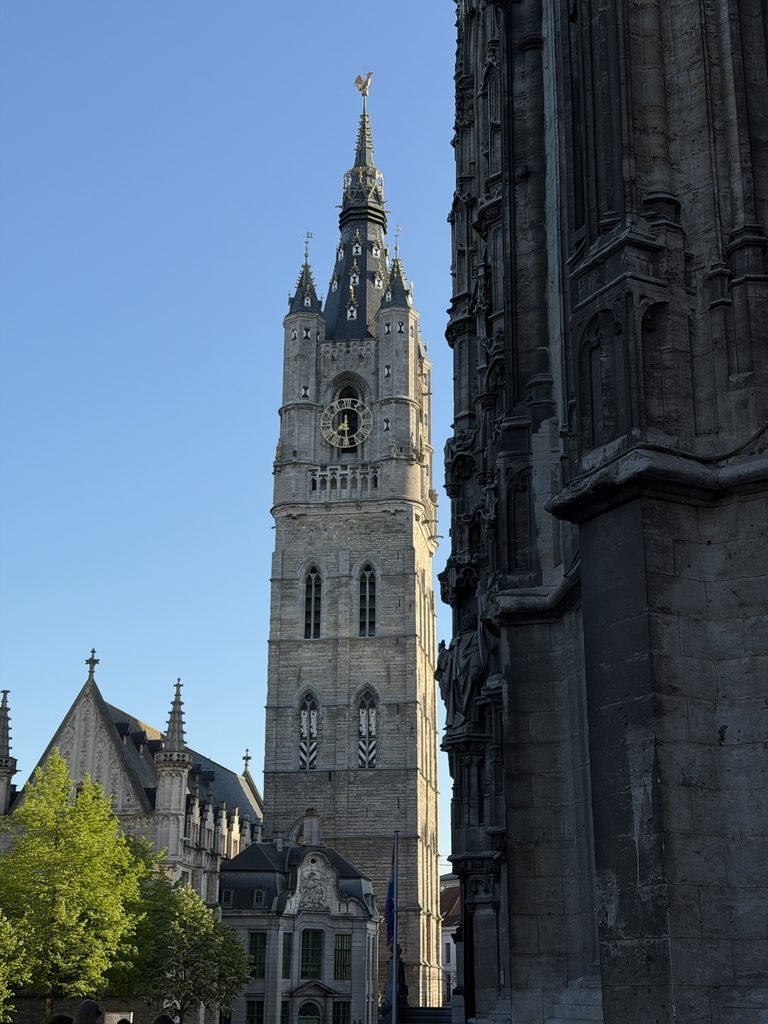 Belfry of Ghent morning