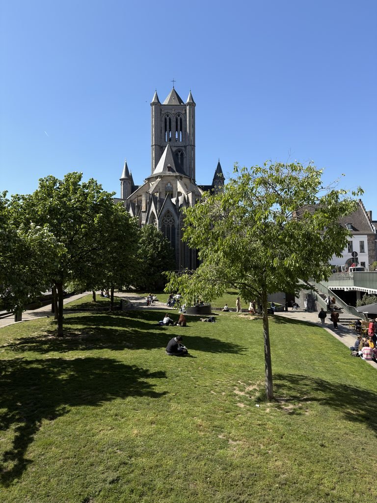 Emile Braunplein Garden Ghent Belgium