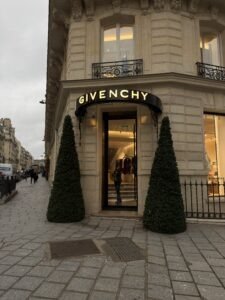 Givenchy on Avenue Montaigne