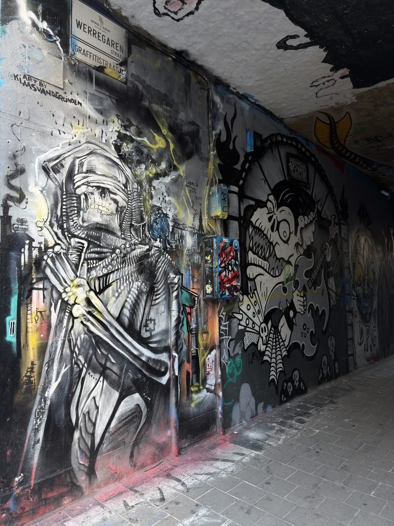 Graffiti Street Ghent Belgium