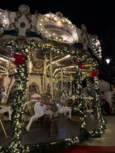 Tuileries Garden Christmas Market carousel